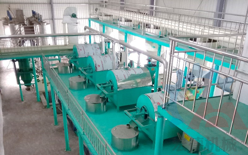 菜籽油壓榨精煉生產(chǎn)線