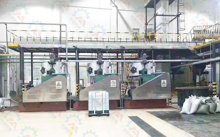 菜籽油壓榨生產(chǎn)線客戶現(xiàn)場