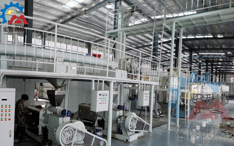 植物油加工生產(chǎn)線