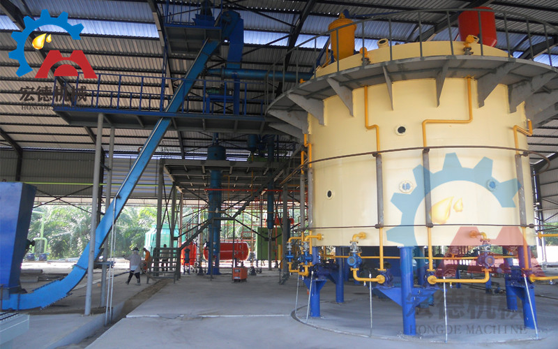 米糠油膨化浸出生產(chǎn)線，宏德機(jī)械