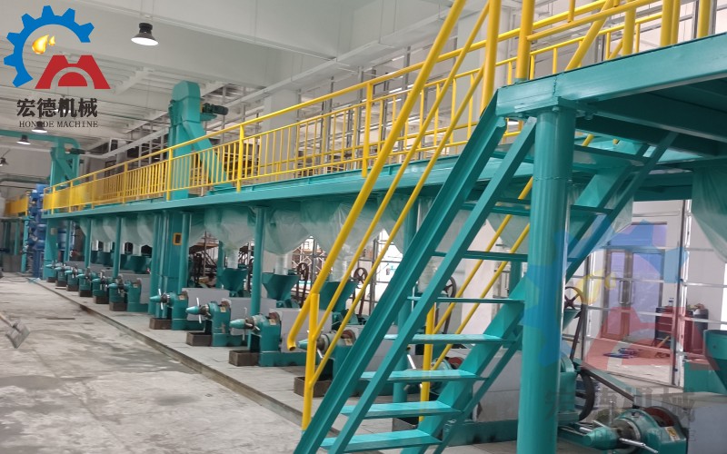 冷榨油生產(chǎn)線