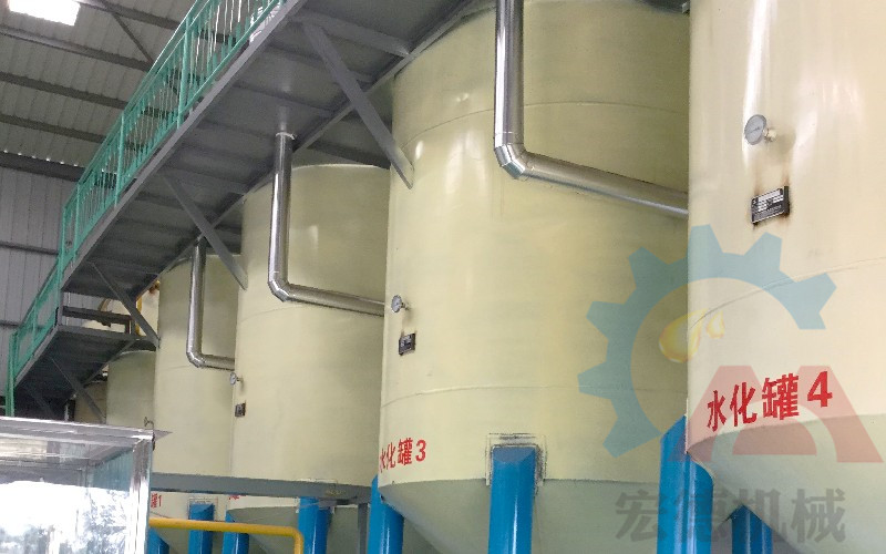 菜籽油精煉生產(chǎn)線