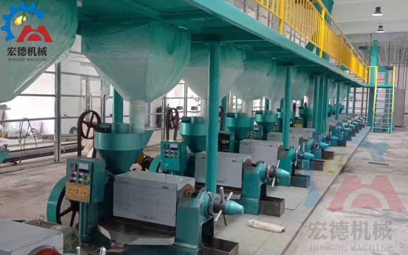 宏德榨油生產(chǎn)線